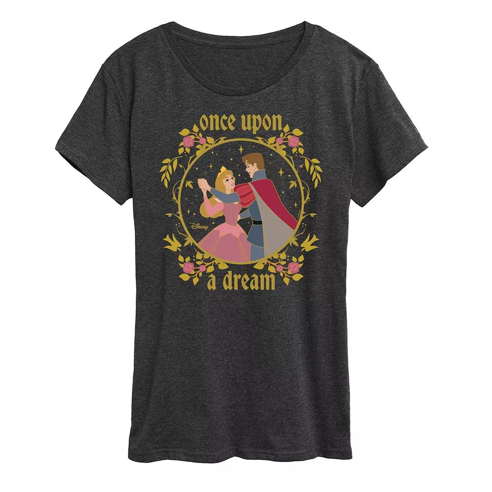 Disney's Sleeping Beauty Aurora & Prince Phillip Women's Once Upon A Dream Graphic Tee,  Product Image