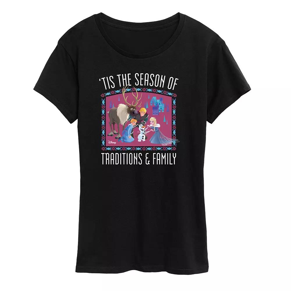 Disney's Frozen 2 Women's 'Tis The Season Graphic Tee, Girl's,  Product Image