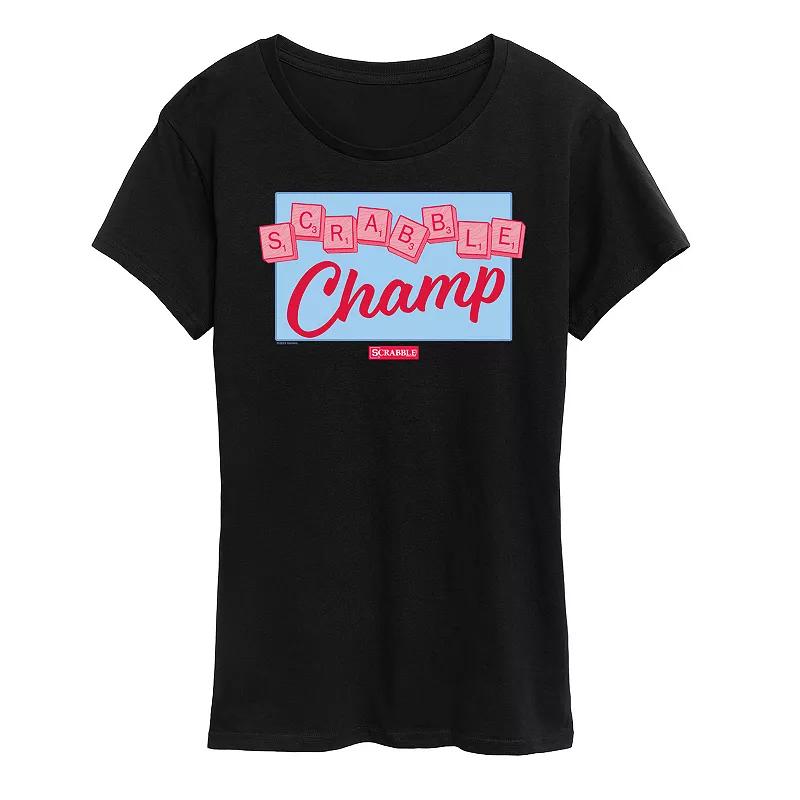 Womens Scrabble Champ Tee Product Image