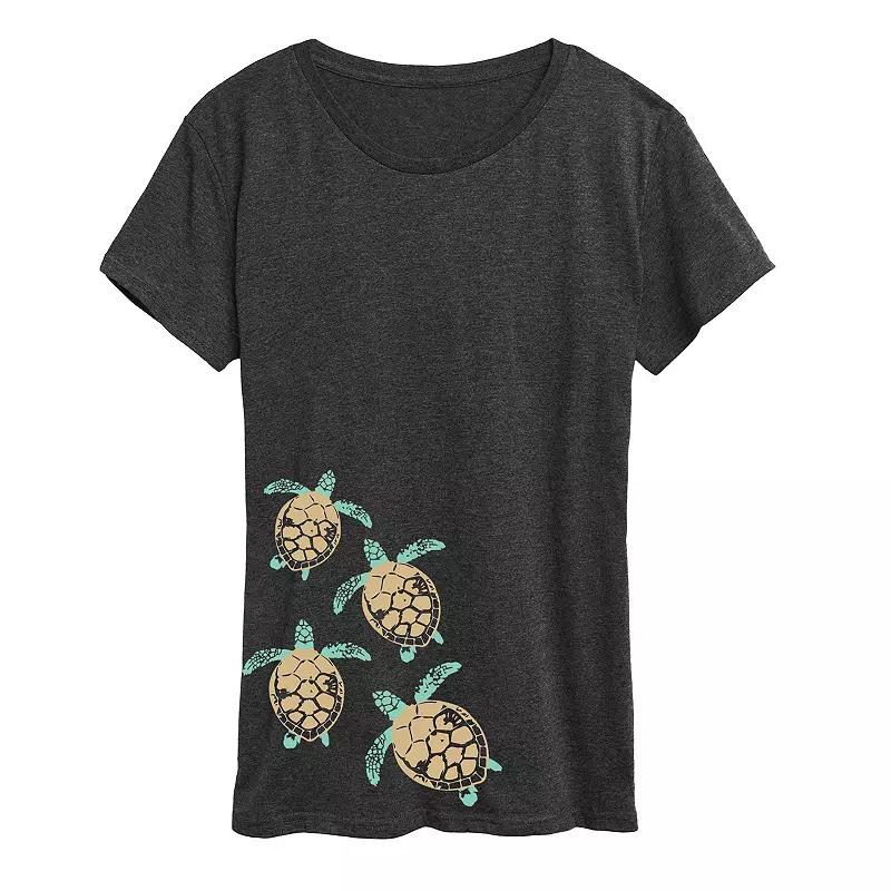 Plus Baby Turtle Trail Graphic Tee, Women's,  Product Image