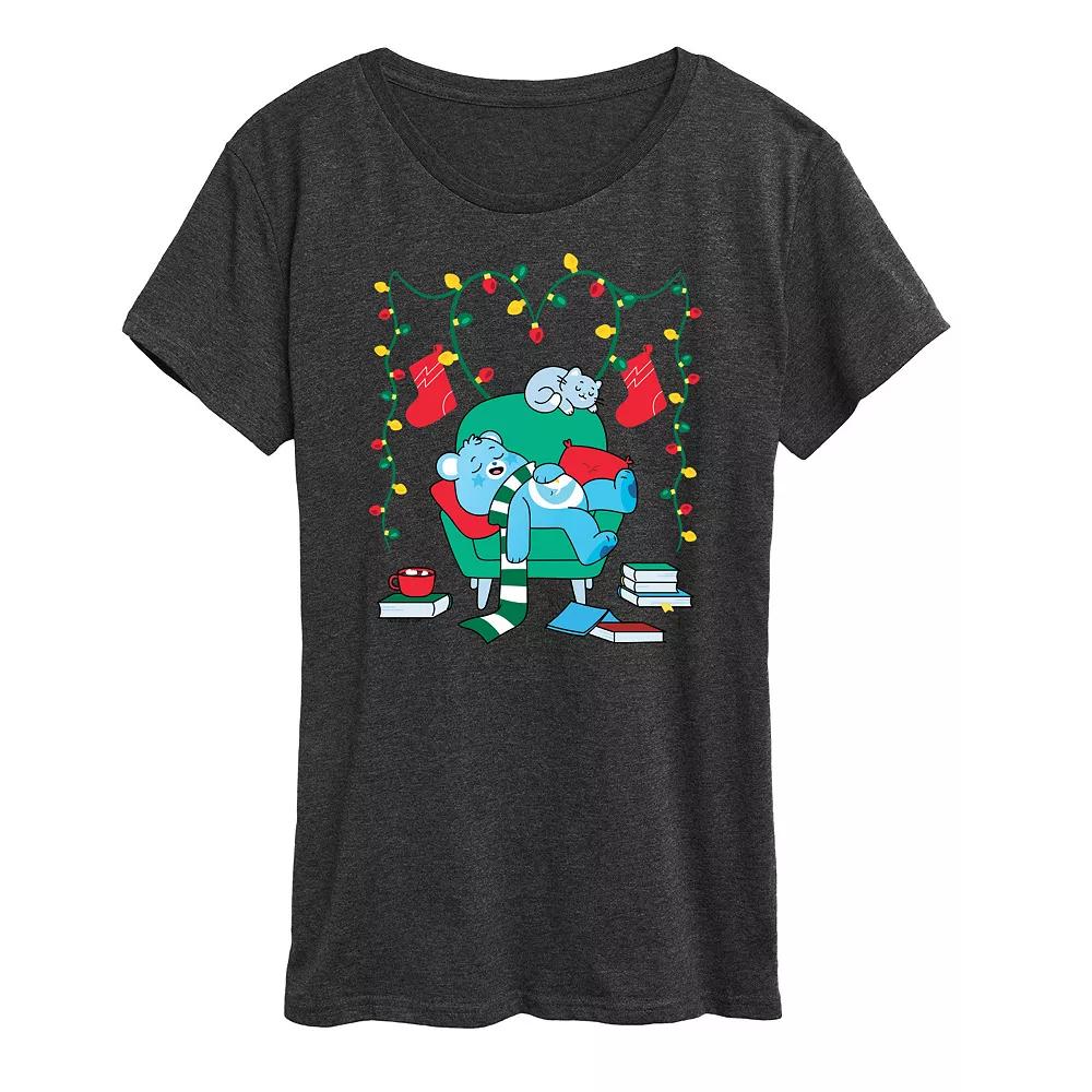 Women's Care Bears Beary Merry Christmas Graphic Tee, Girl's,  Product Image