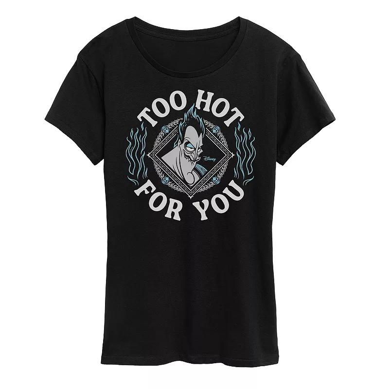 Disney's Hercules Hades Women's Too Hot Graphic Tee,  Product Image