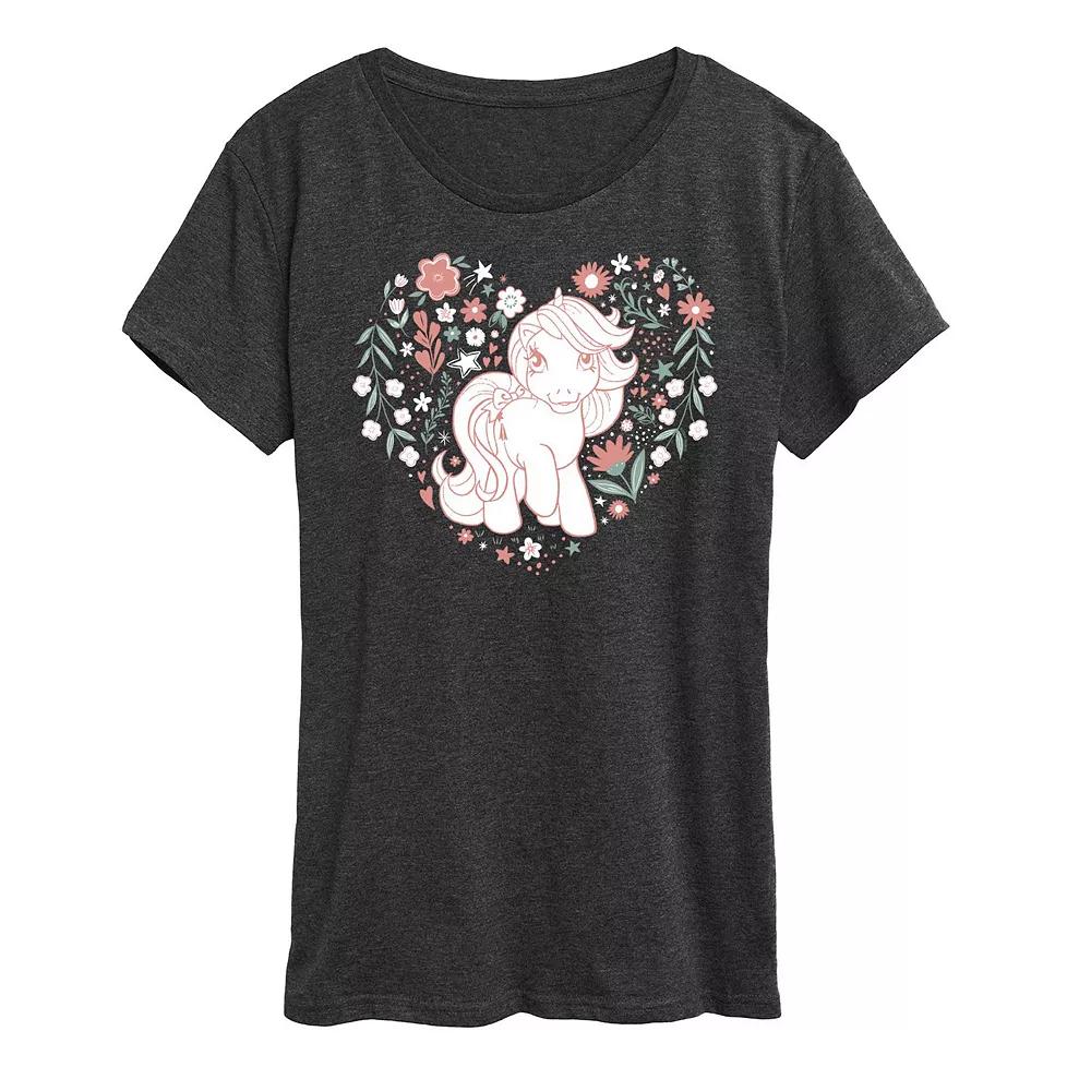 Women's My Little Pony Spring Heart Graphic Tee,  Product Image