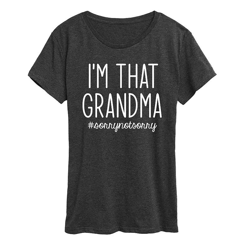 Women's I'm That Grandma Graphic Tee, Girl's,  Product Image