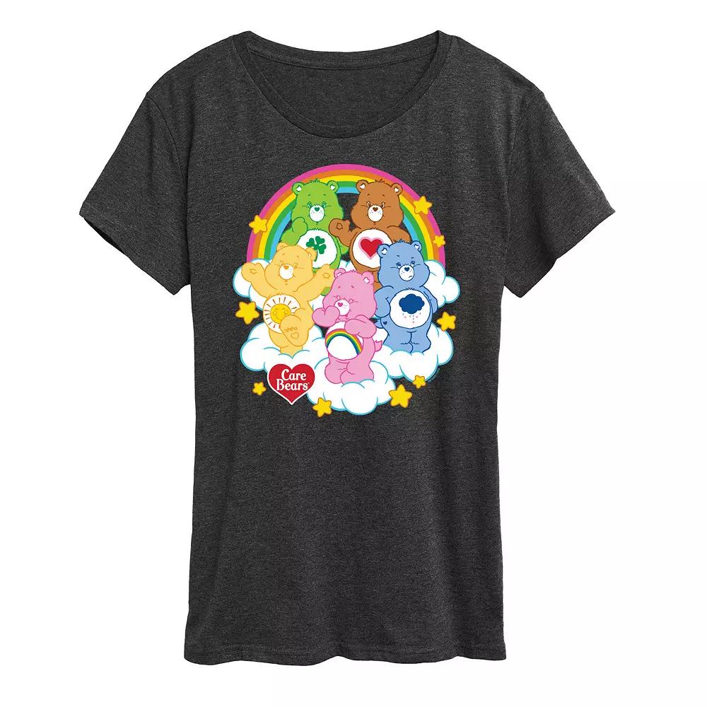 Women's Care Bears Group On Clouds Graphic Tee, Girl's,  Product Image