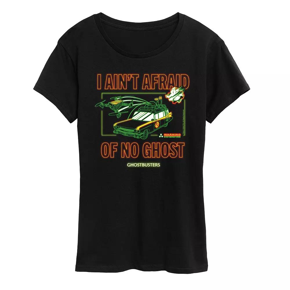 Women's Ghostbusters I Ain't Afraid Graphic Tee,  Product Image