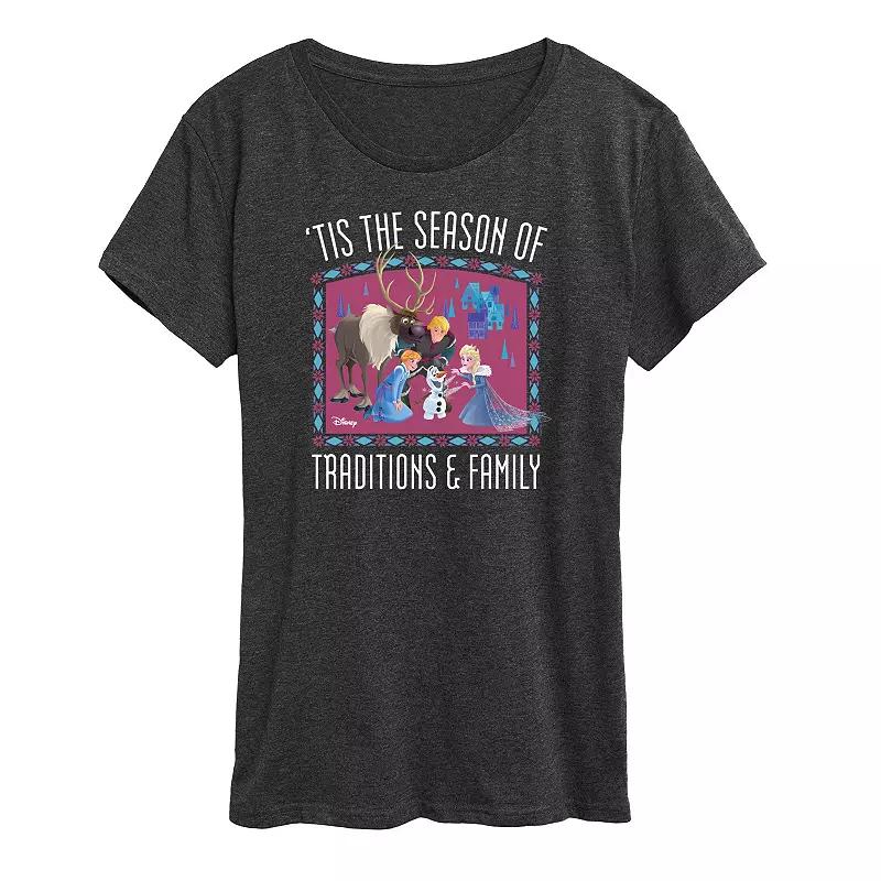Disney's Frozen 2 Women's 'Tis The Season Graphic Tee, Girl's,  Product Image