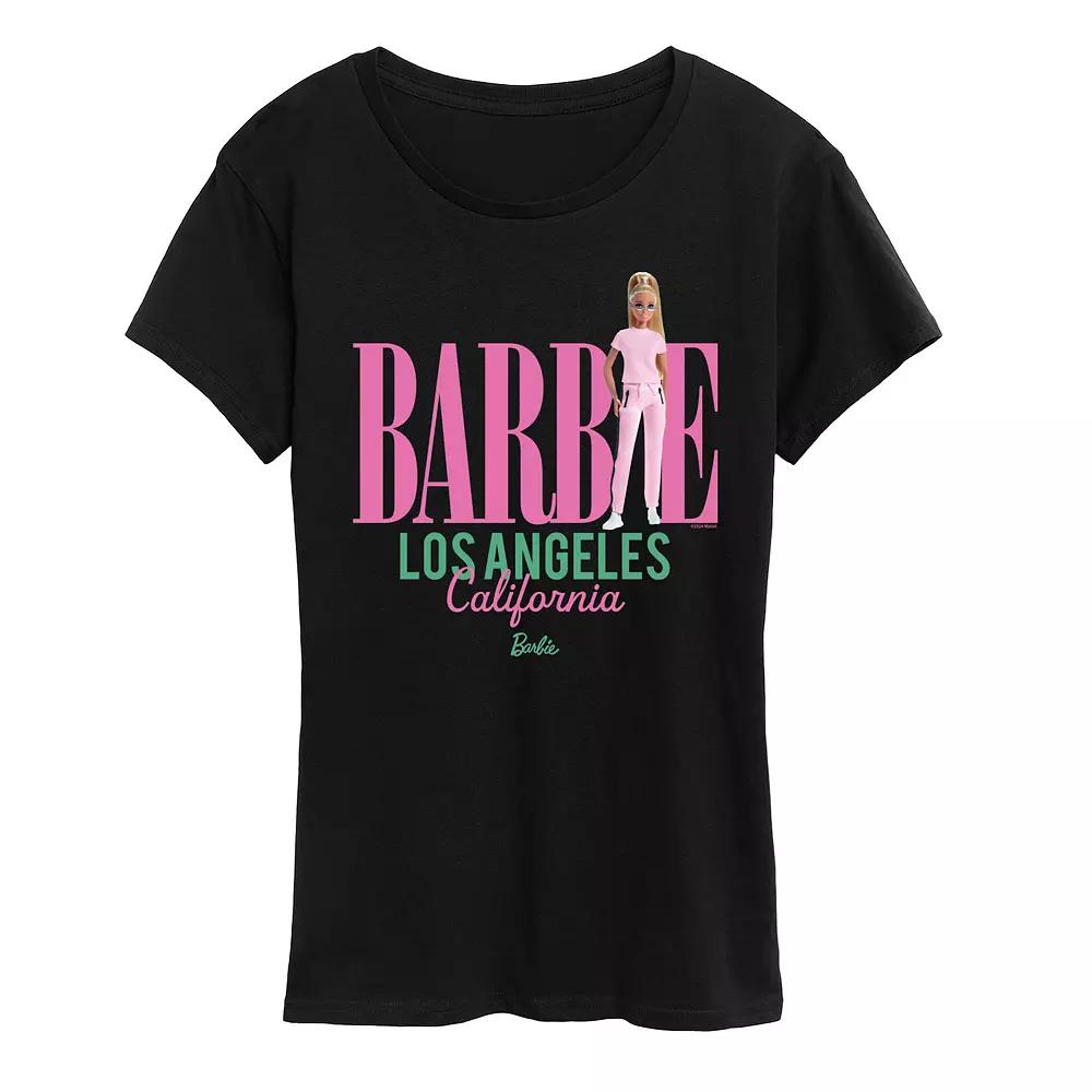 Women's Barbie® Los Angeles Graphic Tee,  Product Image