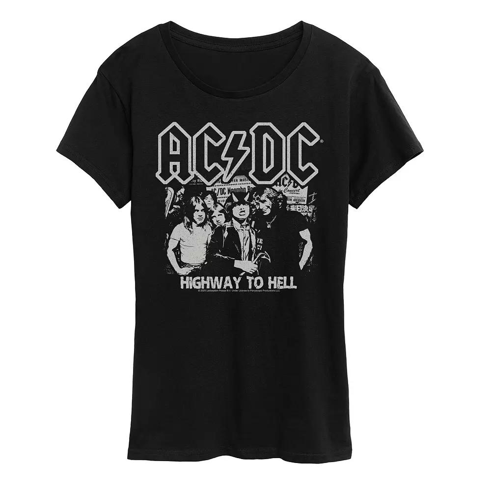 Women's ACDC Highway To Hell Graphic Tee,  Product Image