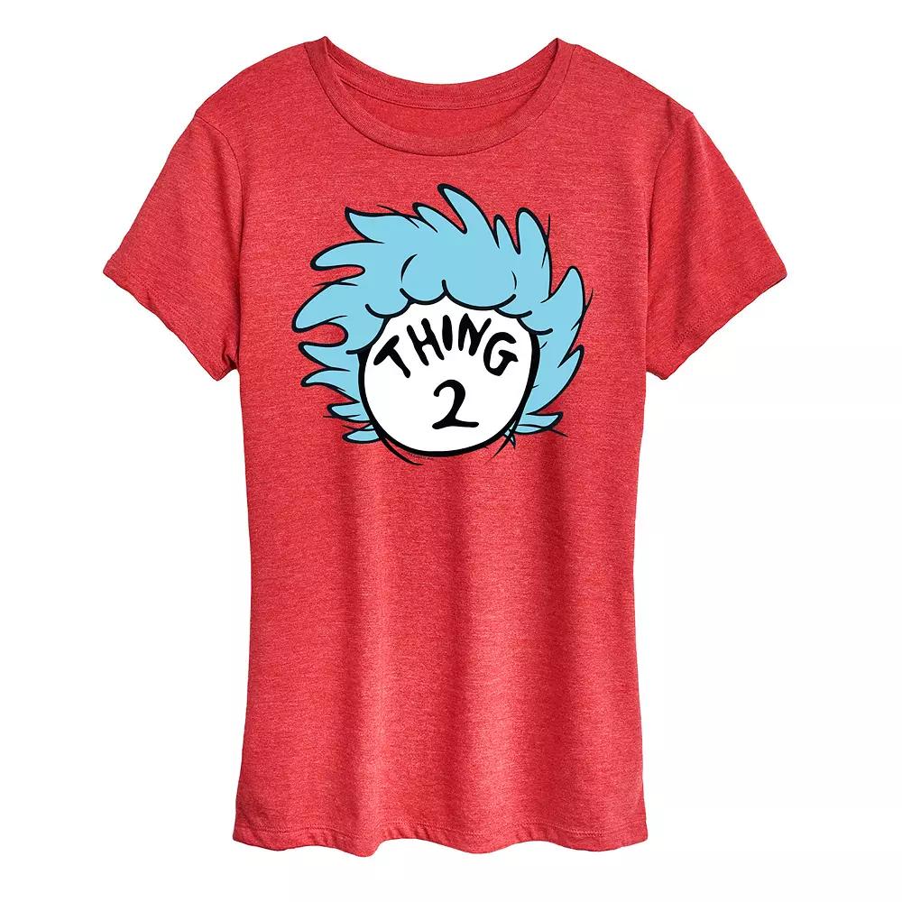 Women's Dr. Seuss Thing 2 Graphic Tee,  Product Image