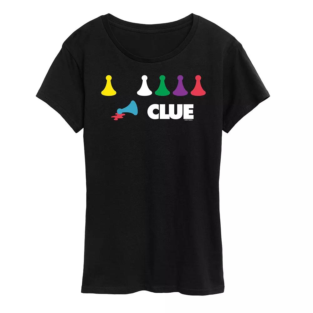 Women's Clue Game Pieces Graphic Tee,  Product Image