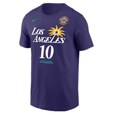 Kelsey Plum Los Angeles Sparks Nike Mens WNBA T-Shirt | M11332LVKP-BLK Product Image