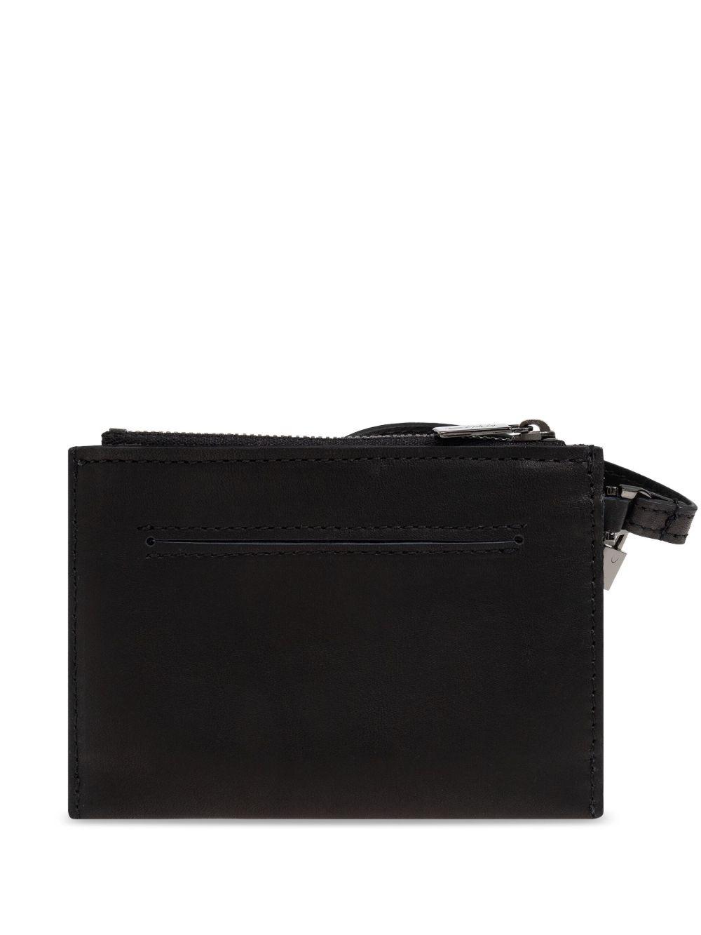 logo-debossed clutch bag Product Image