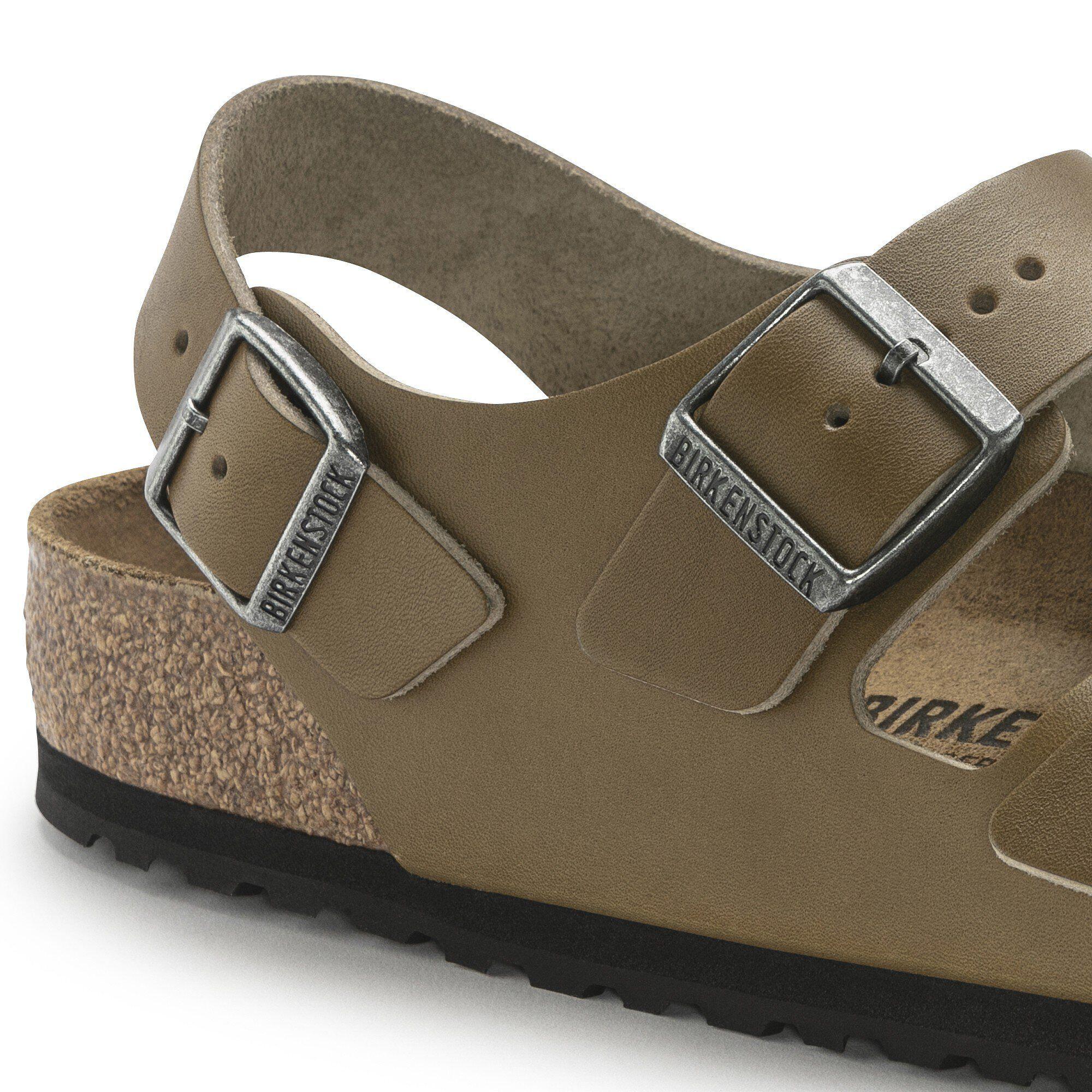 Milano Leather Vintage Wood Faded Khaki Product Image