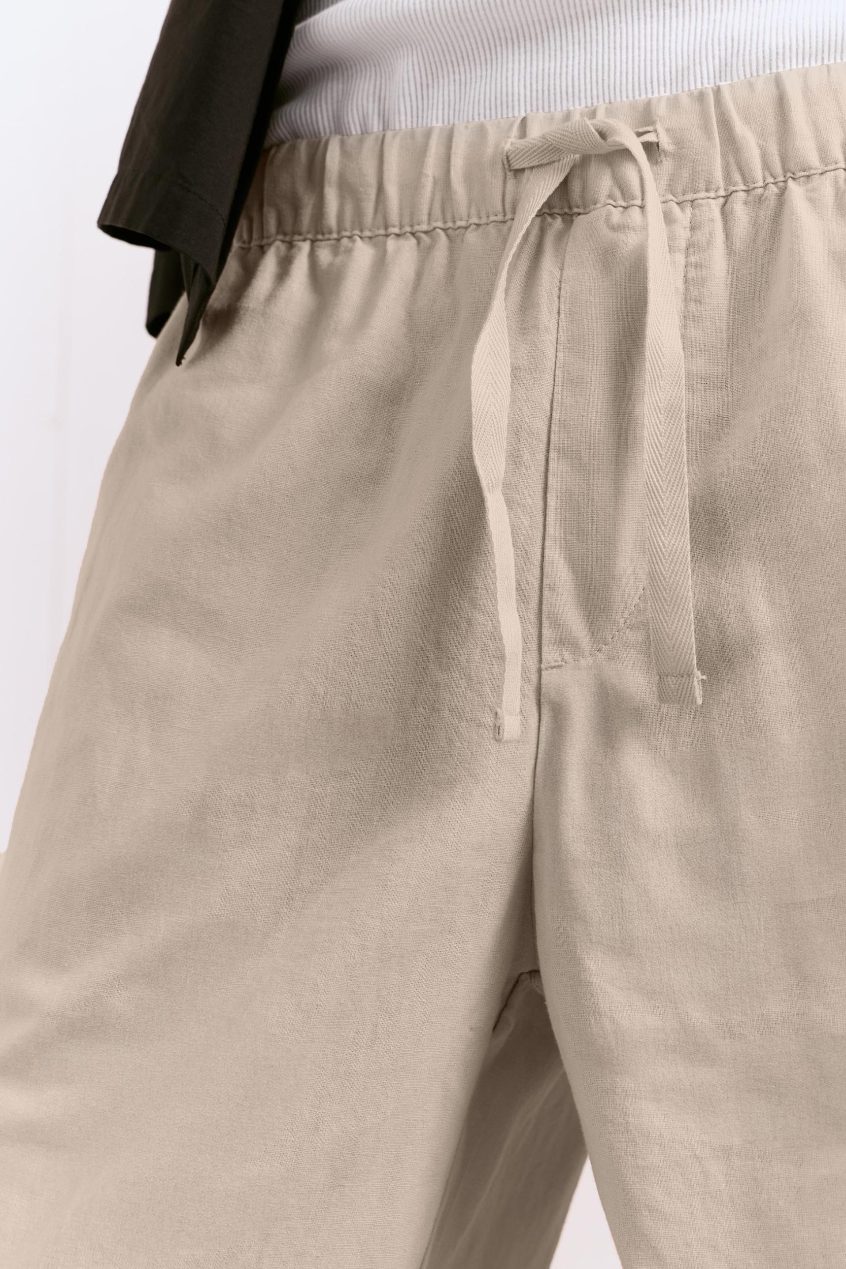 Linen blend sweatpants Product Image
