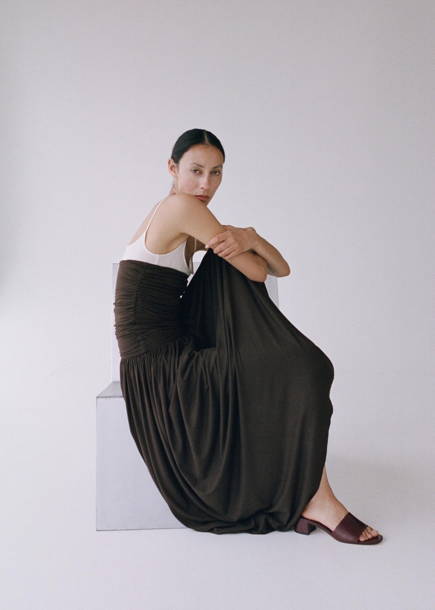 Block-heel sandals with strap - Women | MANGO USA Product Image