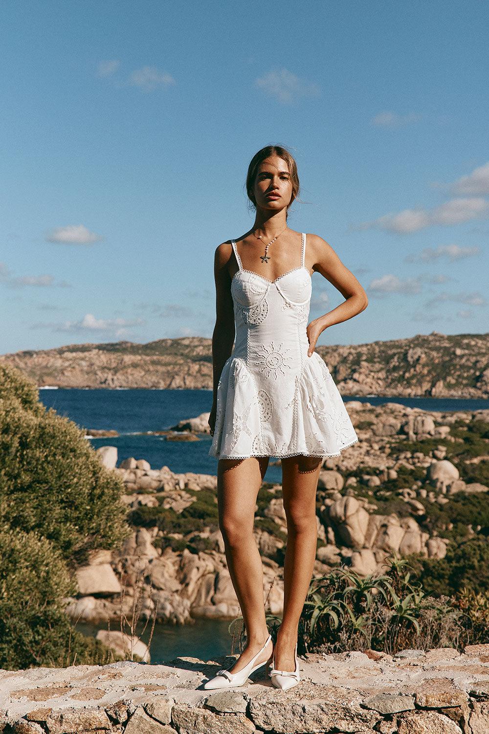 Los Molinos Dress - Corallo Bianca Product Image