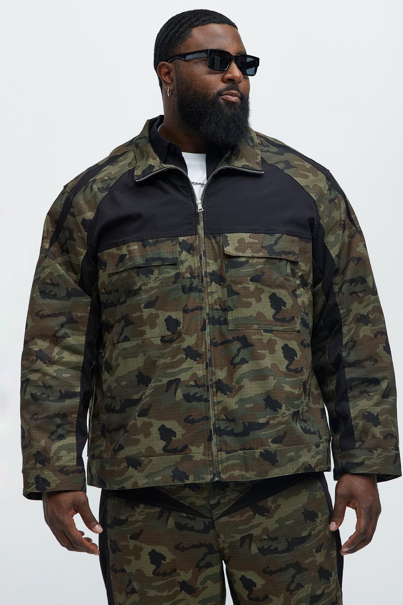 Ripstop Contrast Camo Jacket - Camouflage Product Image