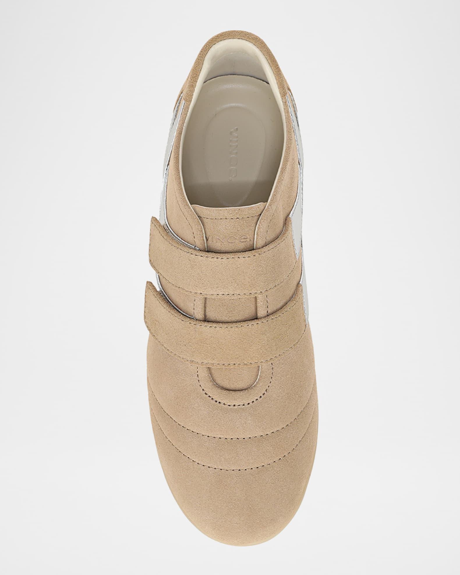 Sonic Suede Grip-Strap Sneakers Product Image