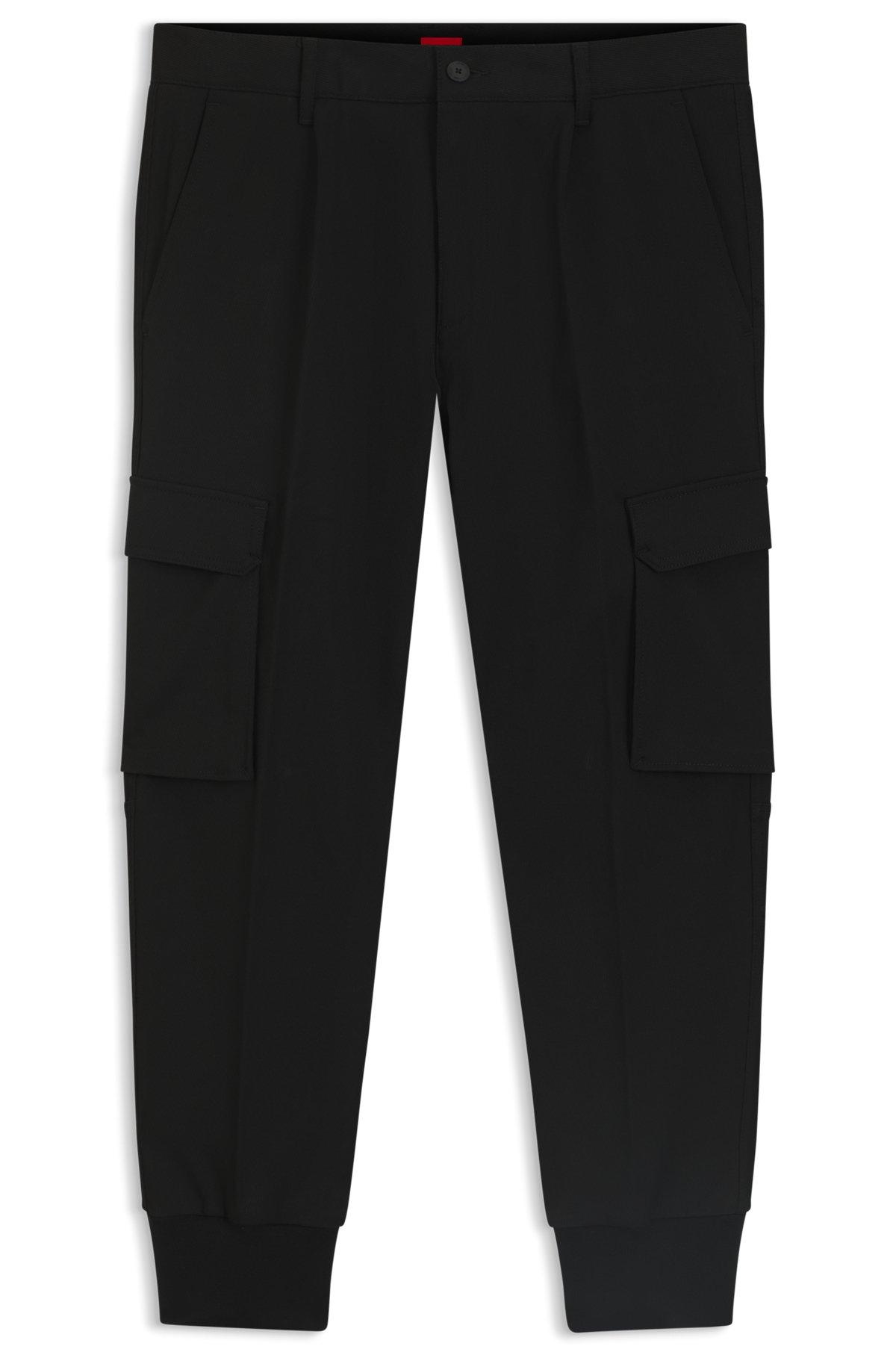 Slim-fit trousers in stretch gabardine Product Image