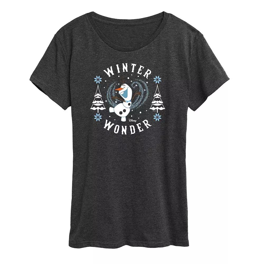 Disney's Frozen 2 Women's Winter Wonder Graphic Tee, Girl's,  Product Image
