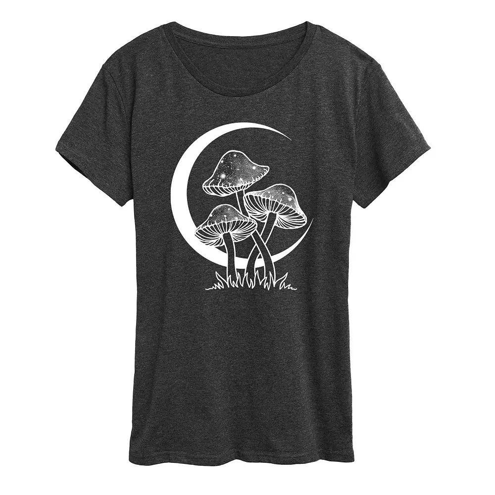 Women's Celestial Mushrooms Graphic Tee, Girl's,  Product Image
