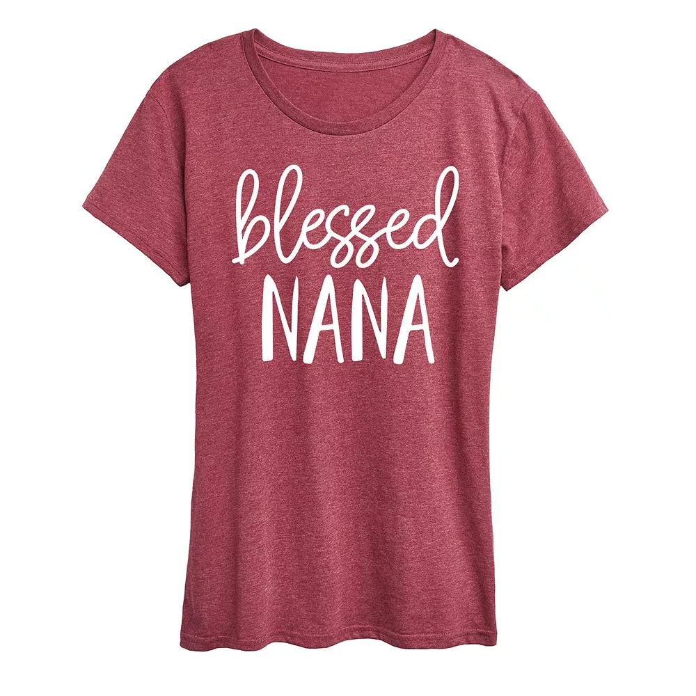Women's Blessed Nana Graphic Tee,  Product Image