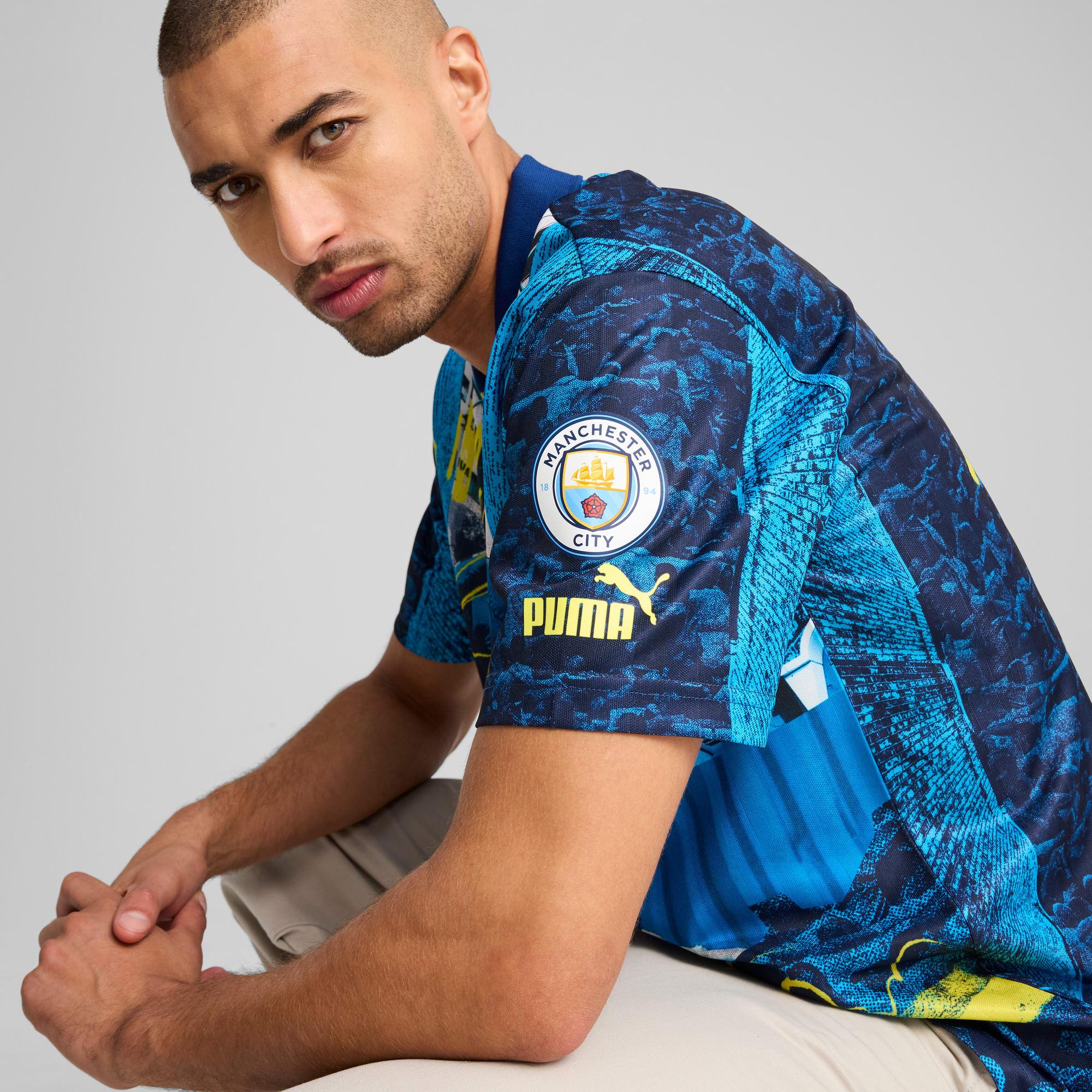 Manchester City ftblNRGY+ Men's Retro Jersey  Product Image
