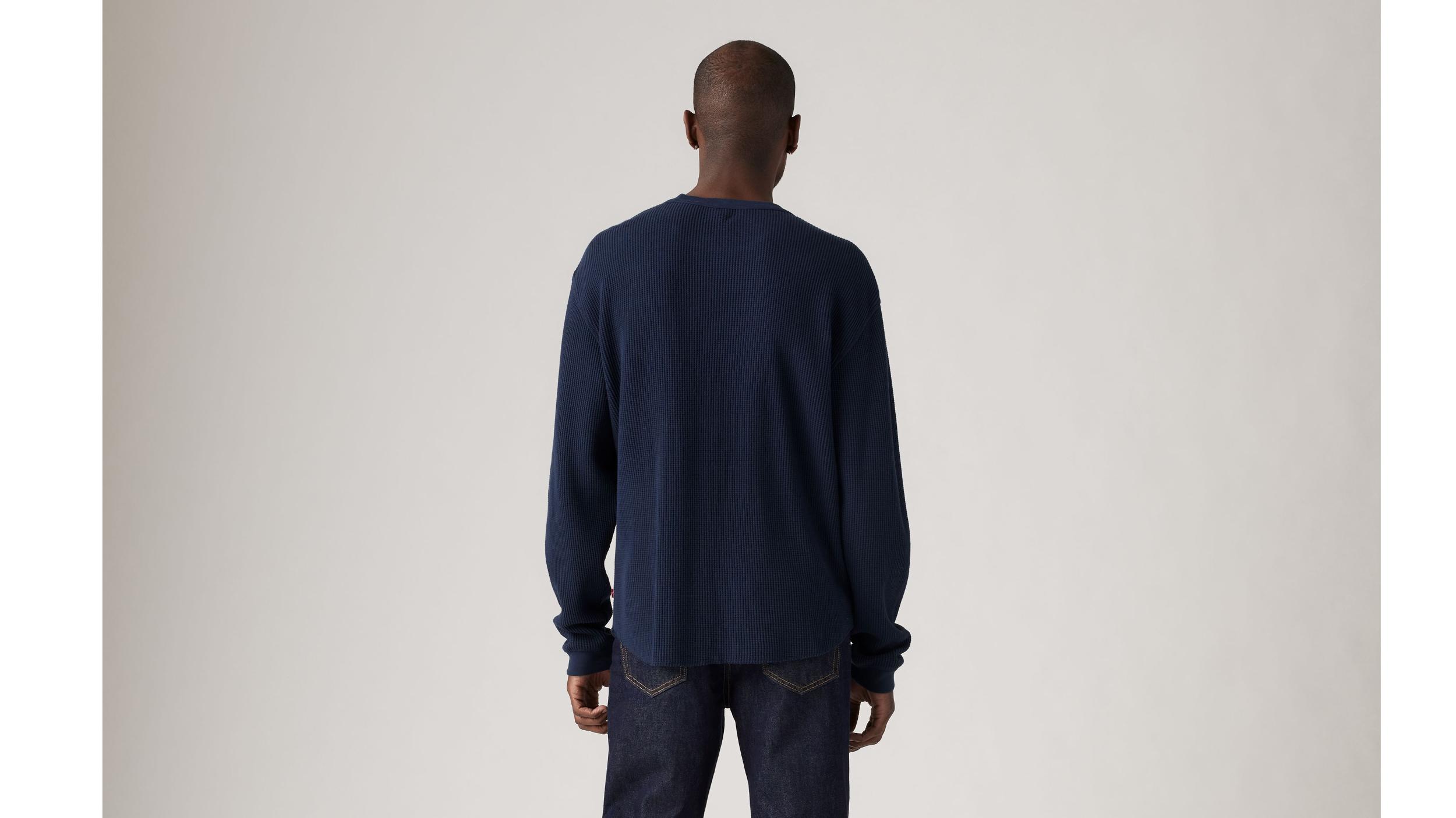 Long Sleeve Relaxed Thermal T-Shirt Product Image