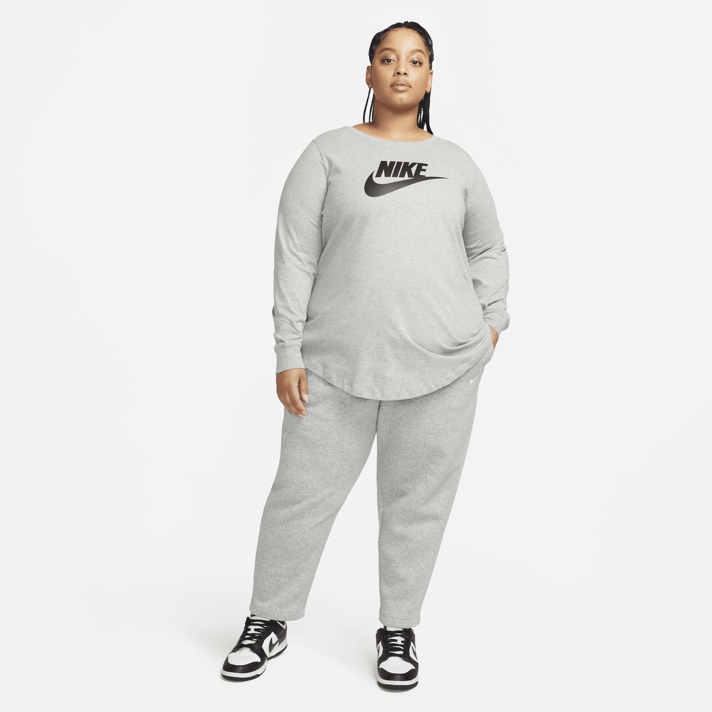 Women's Nike Sportswear Club Long-Sleeve T-Shirt (Plus Size) Product Image