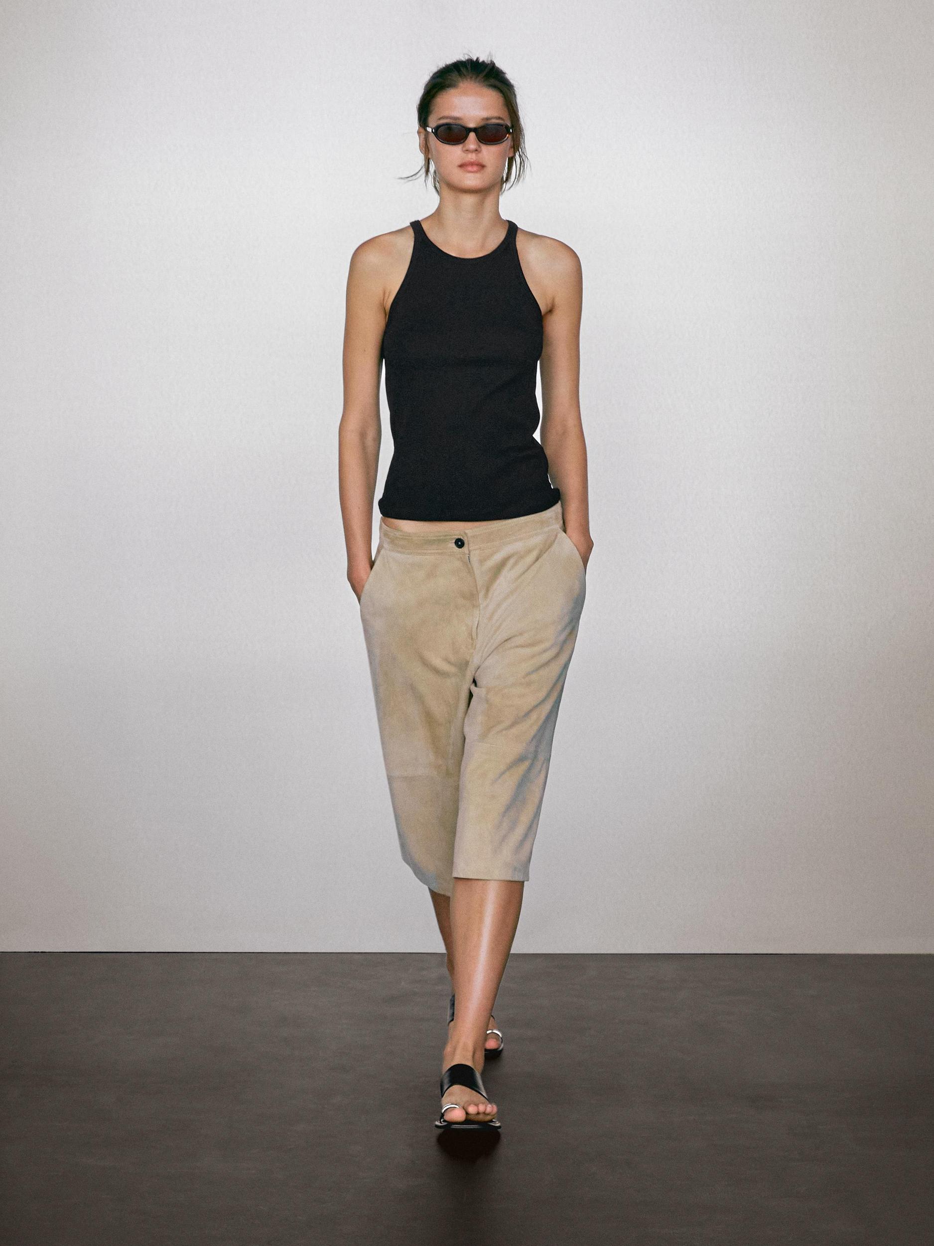 100% cotton halter top Product Image