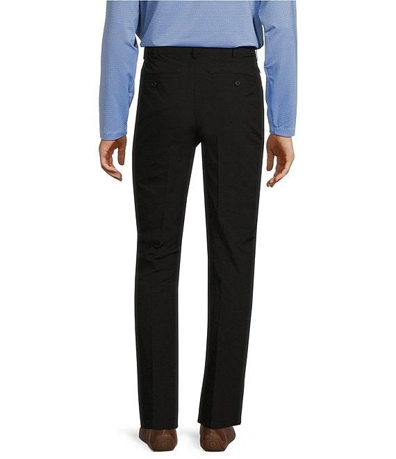 Roundtree & Yorke Performance Ethan Slim Fit Flat Front Chino Pants Product Image