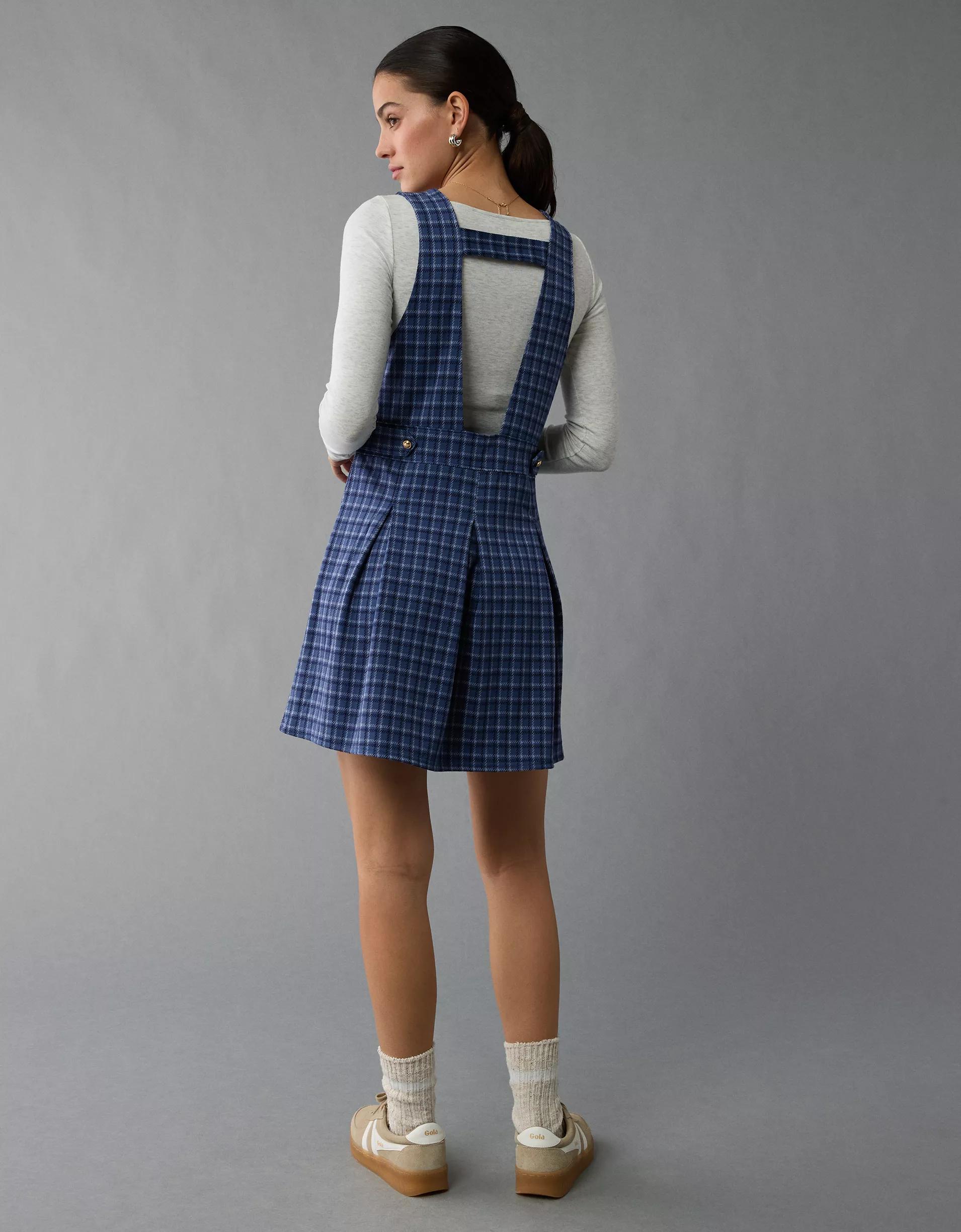 AE It Knit Pinafore Mini Dress Product Image
