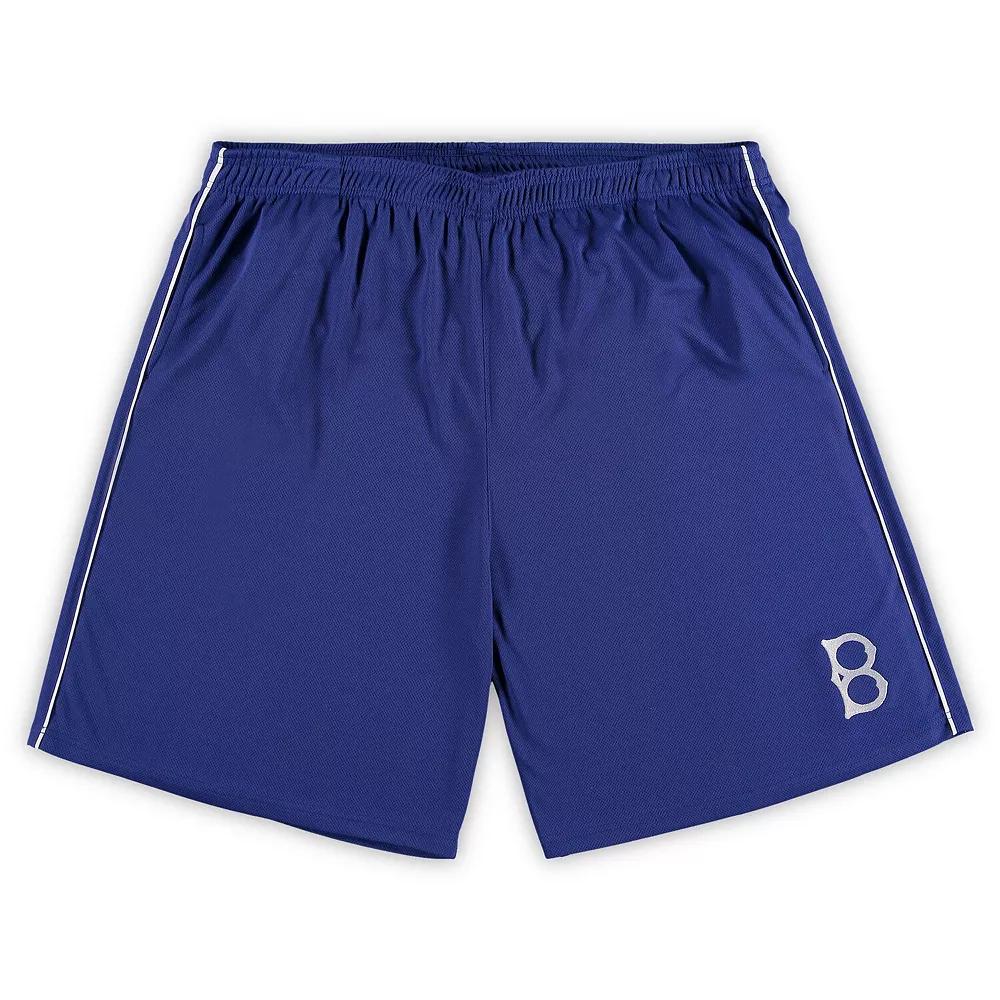 Men's Royal Brooklyn Dodgers Big & Tall Cooperstown Collection Mesh Shorts,  Product Image