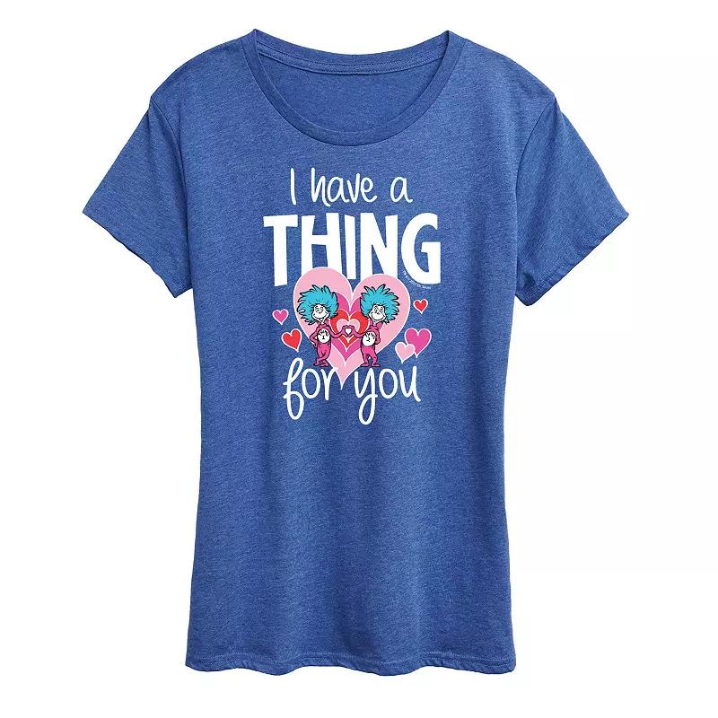 Women's Dr. Seuss I Have A Thing For You Graphic Tee,  Product Image
