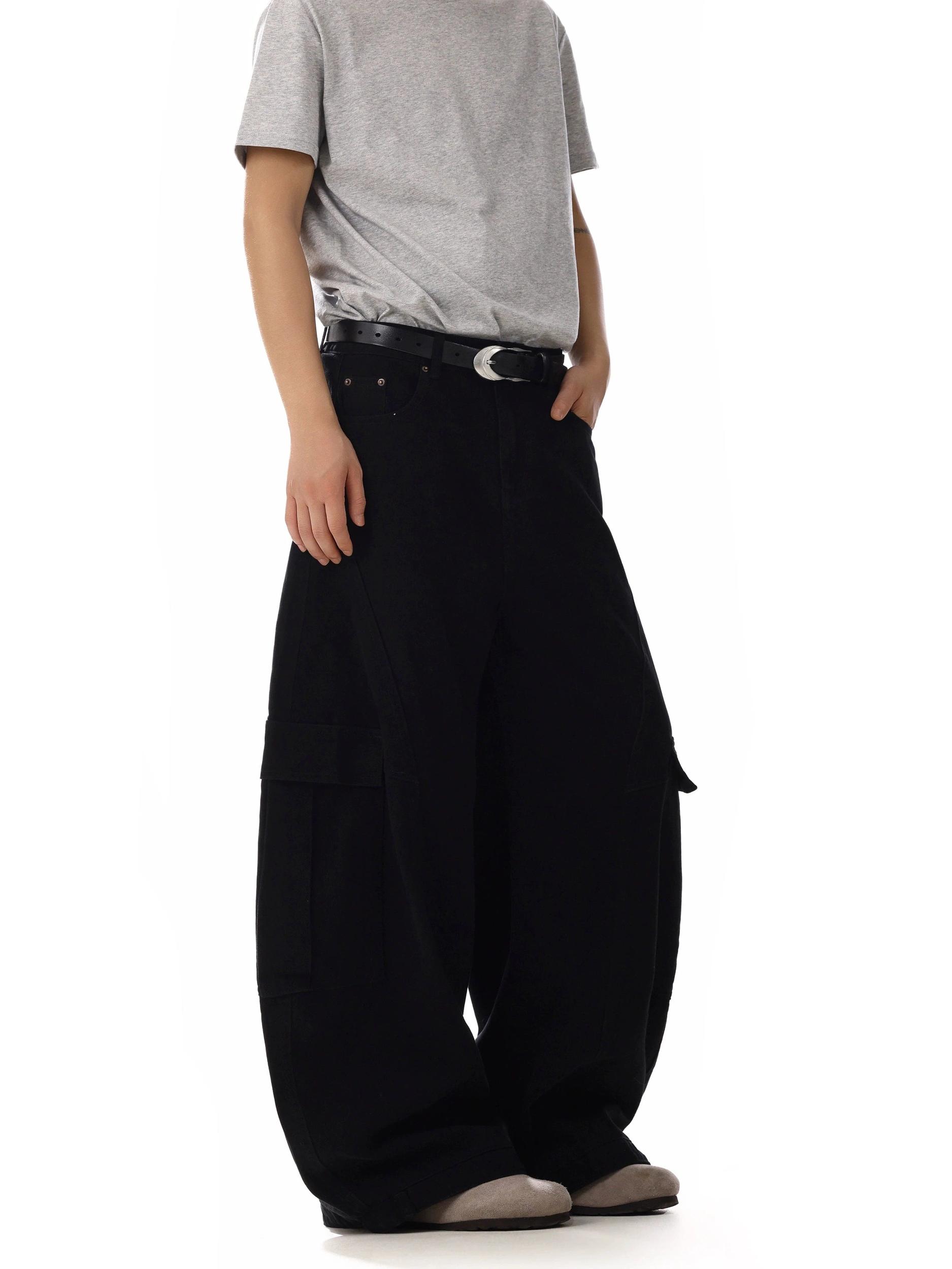 RT No. 18712 RECONSTRUCTED SCIMITAR CARGO PANTS Product Image