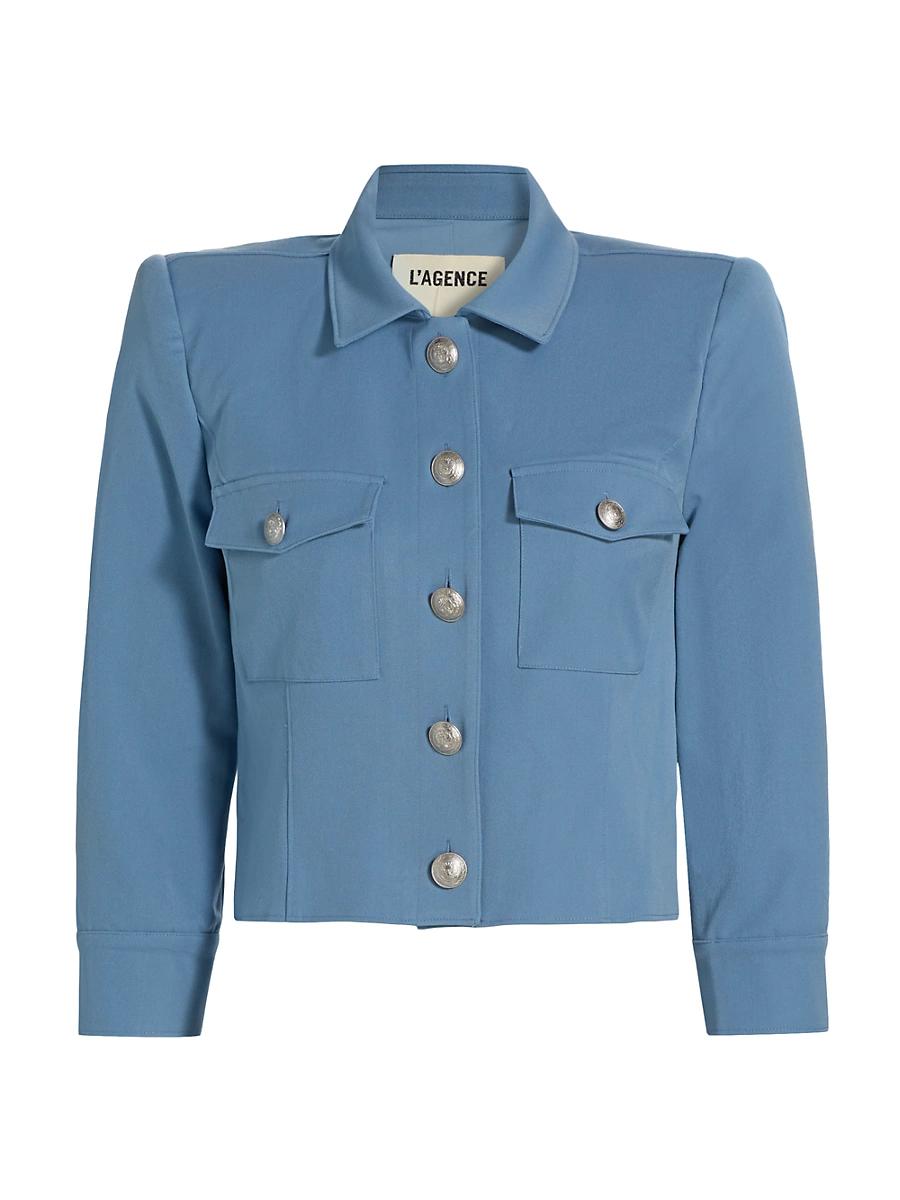 Womens Kumi Twill Crop Jacket Product Image