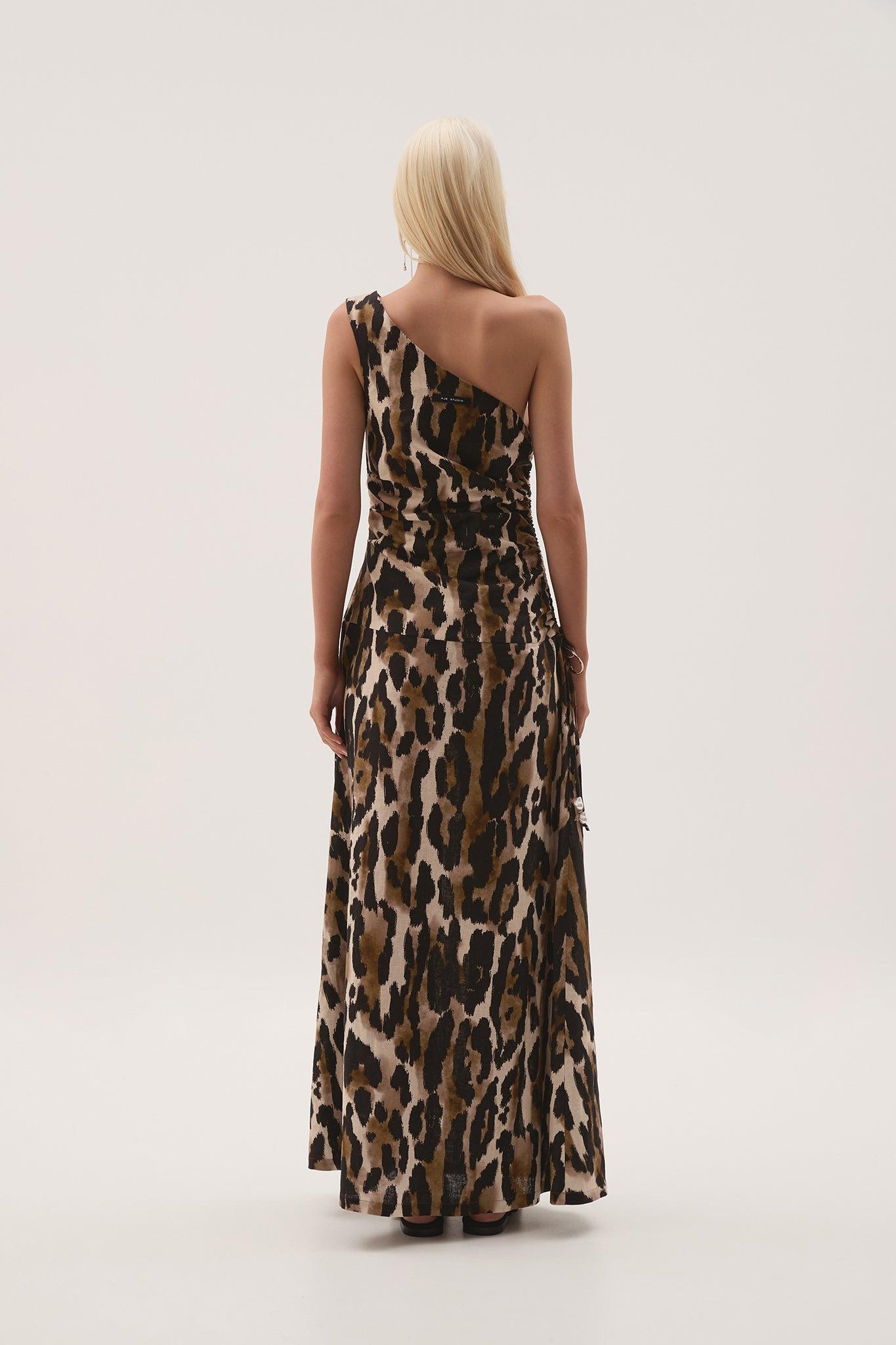 Daze One Shoulder Maxi Dress Product Image