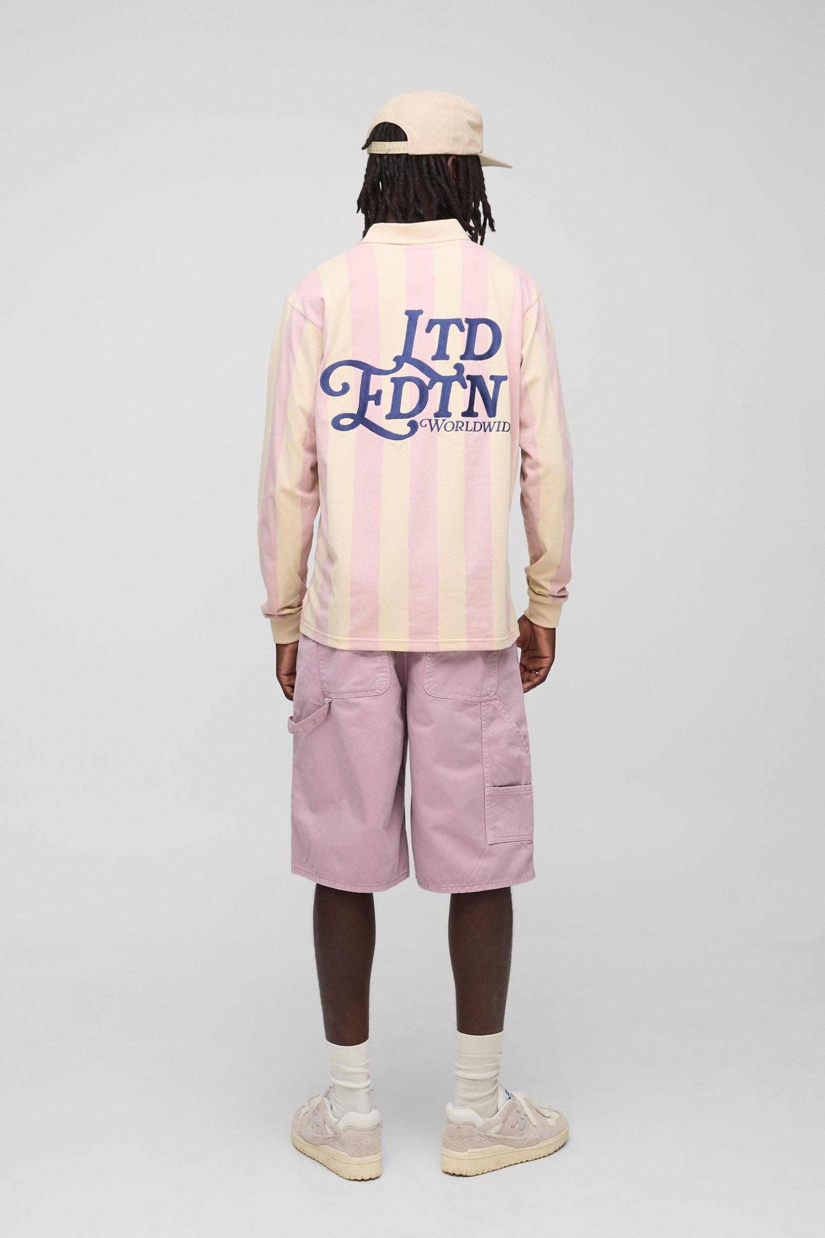 Relaxed Long Length Overdye Carpenter Shorts | boohooMAN USA Product Image