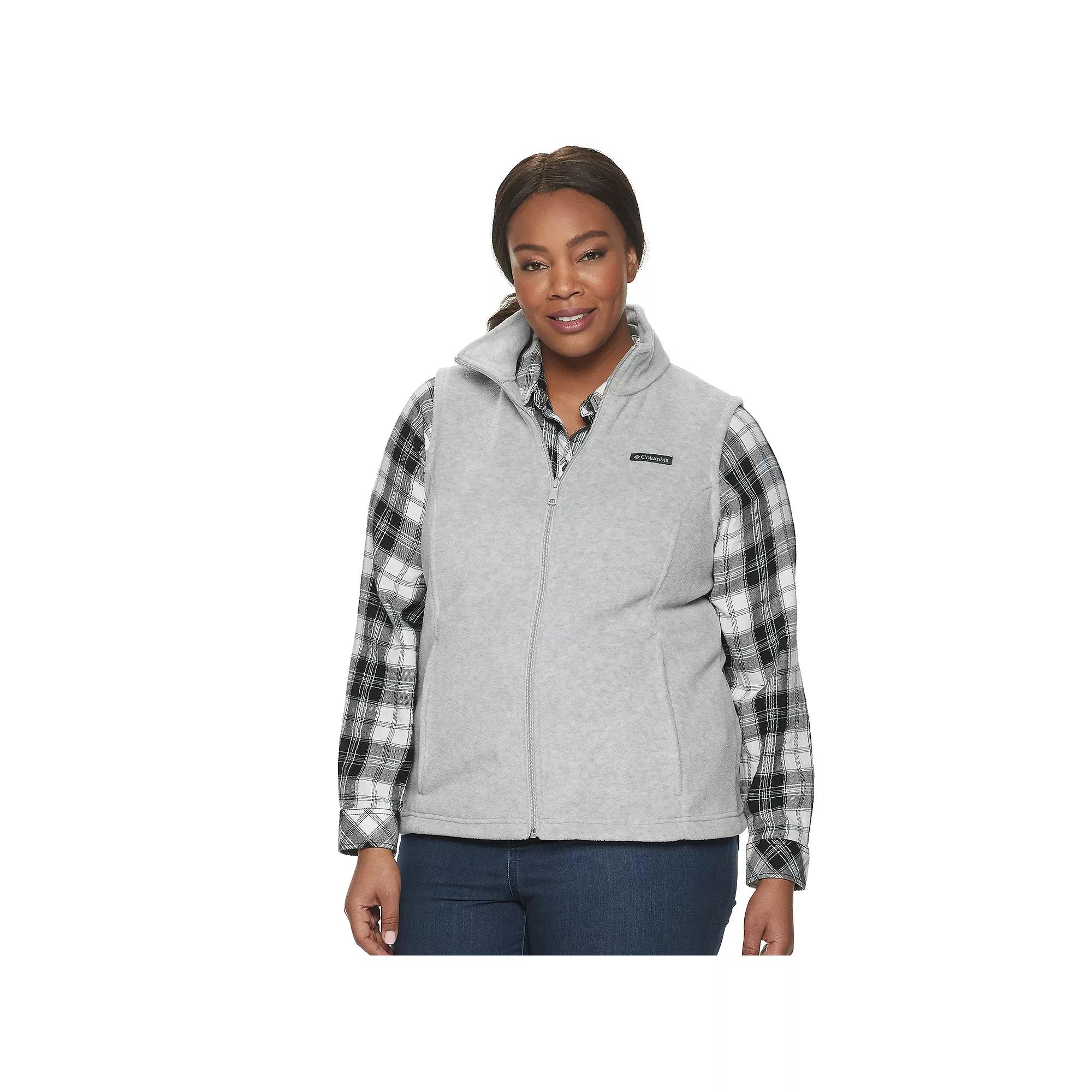 Columbia Women s Benton Springs Fleece Vest - Plus Size- Product Image