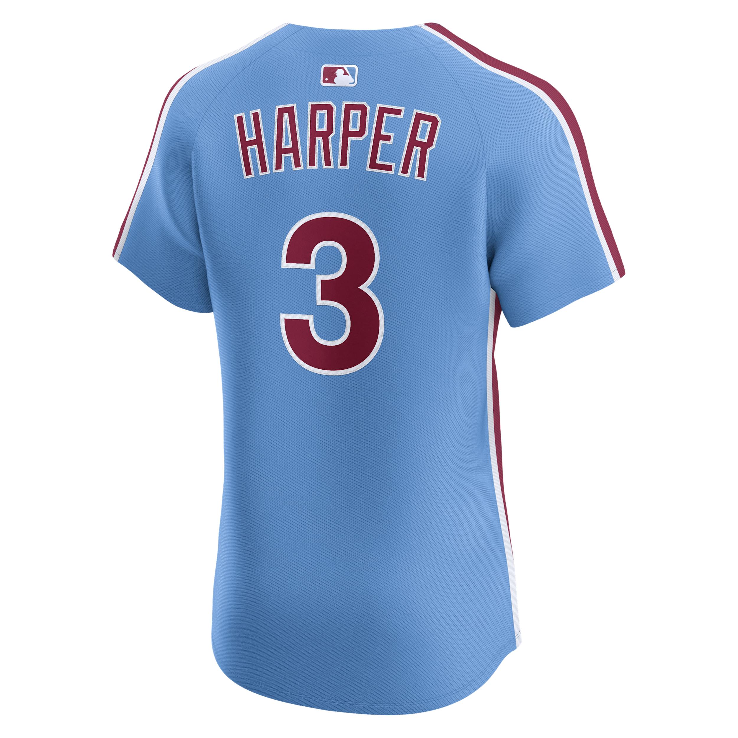 Bryce Harper Philadelphia Phillies Nike Mens Dri-FIT ADV MLB Elite Jersey | 9B10PPA1PP9-0E1 Product Image