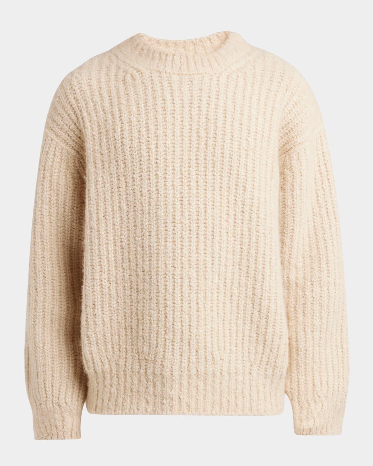 Mens Cocooning Cashmere Crewneck Sweater Product Image