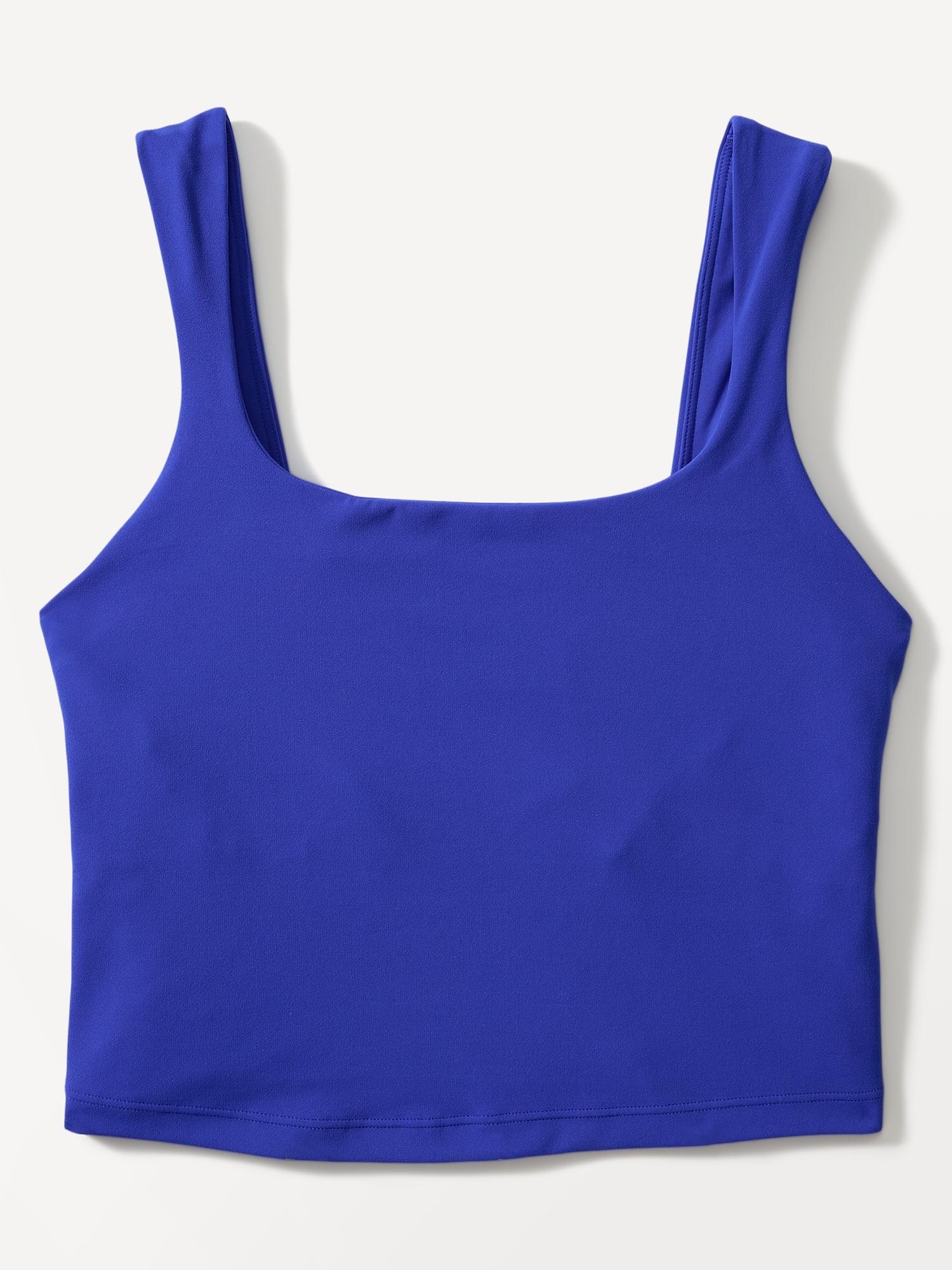 Transcend Square Neck Crop Sports Bra D-DD Product Image