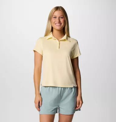 Columbia Womens PFG Tidal Tee Short Sleeve Polo- Product Image