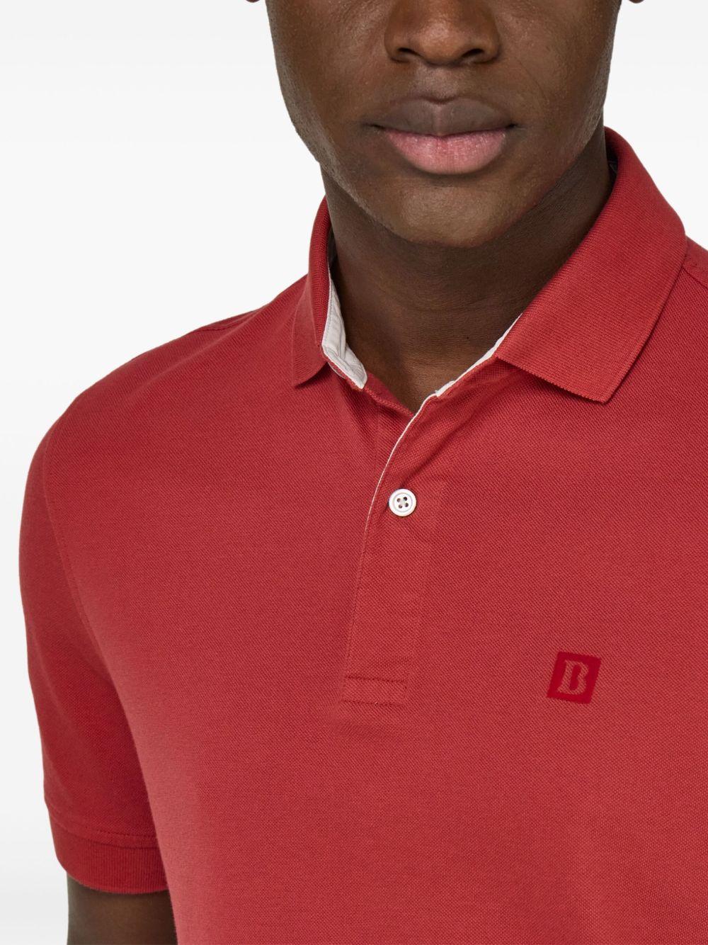 cotton polo shirt Product Image