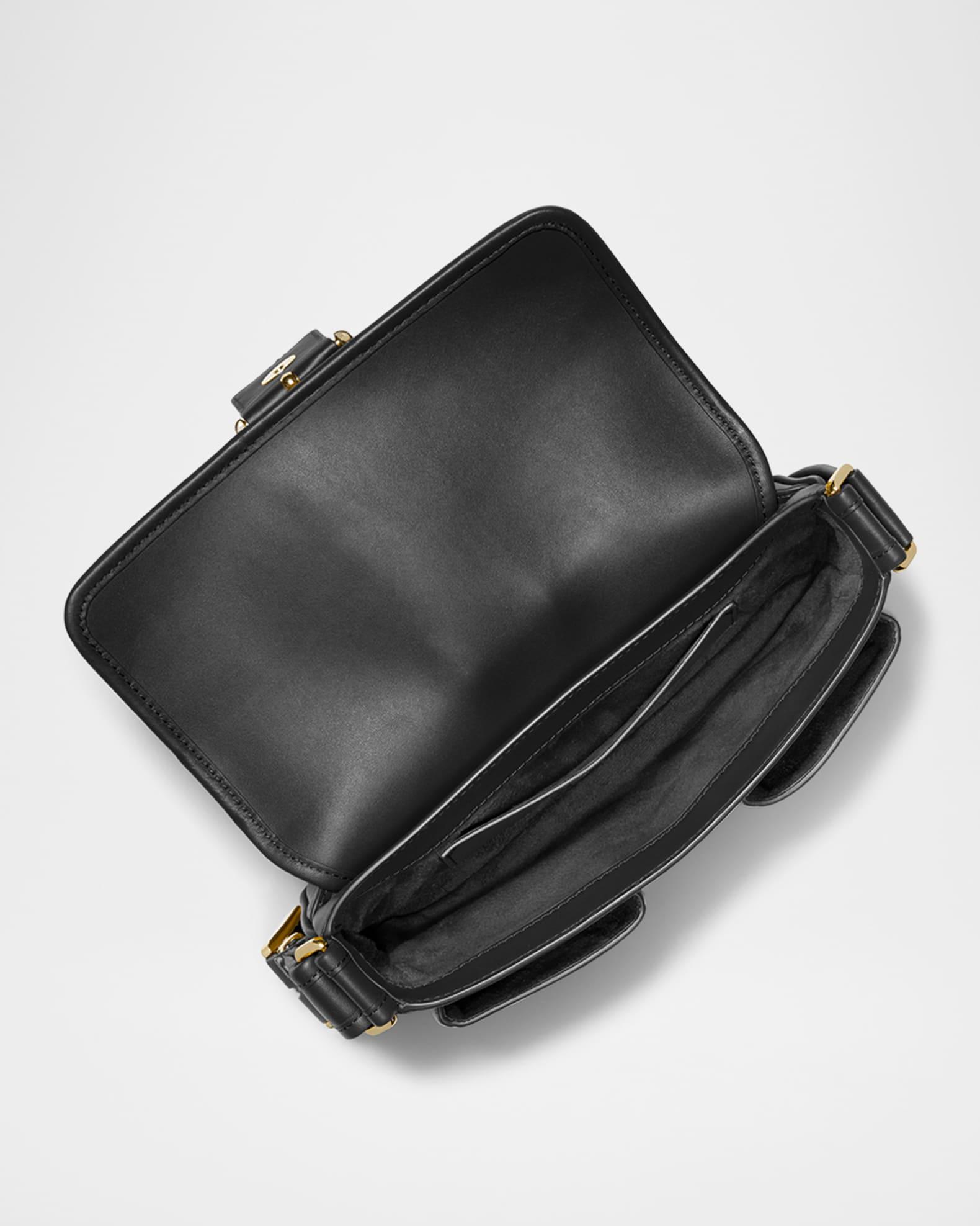 Colby Buckle Leather Shoulder Bag Product Image