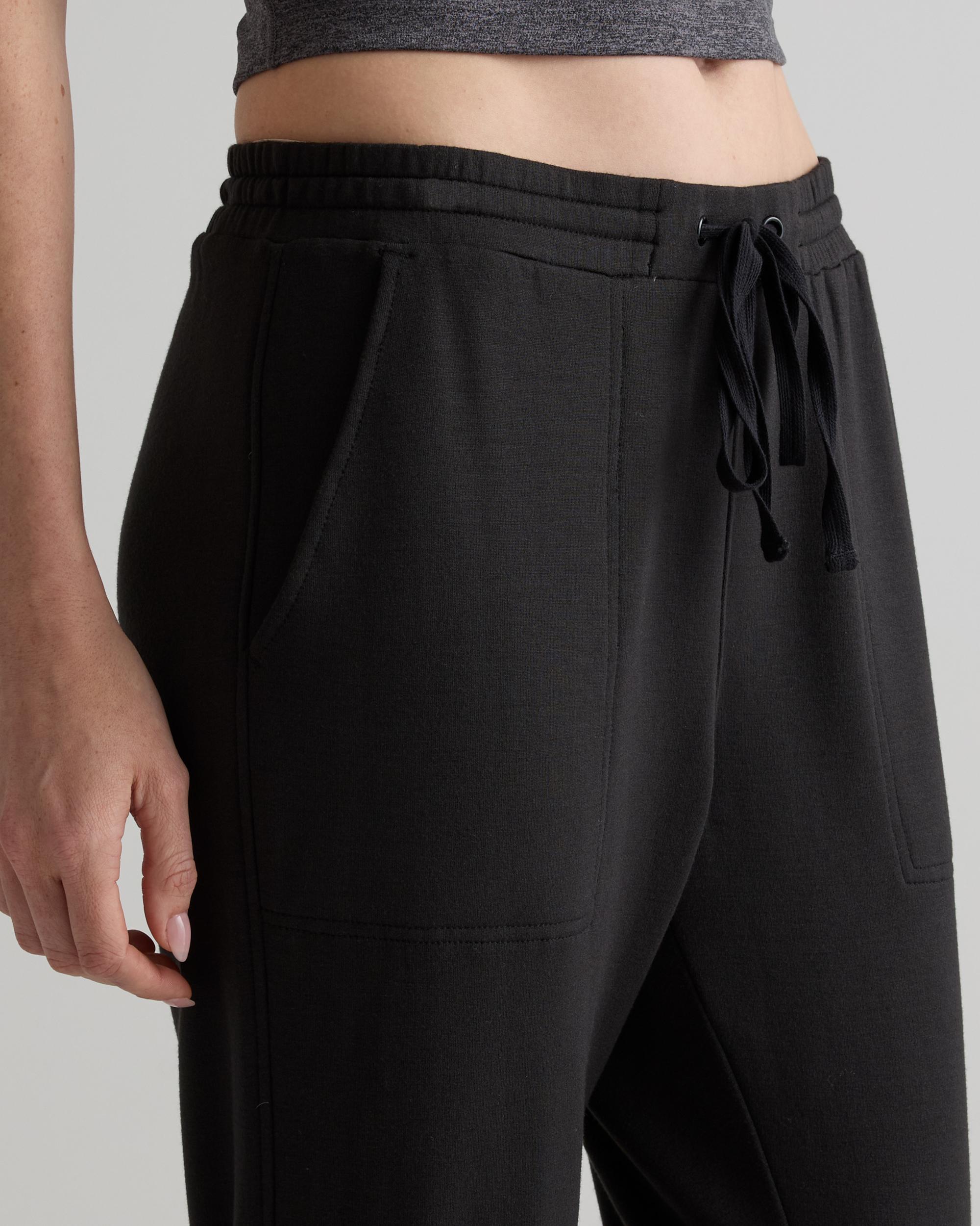 Quince | Women's Fleece Sweatpants Supersoft Fleece Lounge Pants, Size XL, Lenzing Modal Product Image