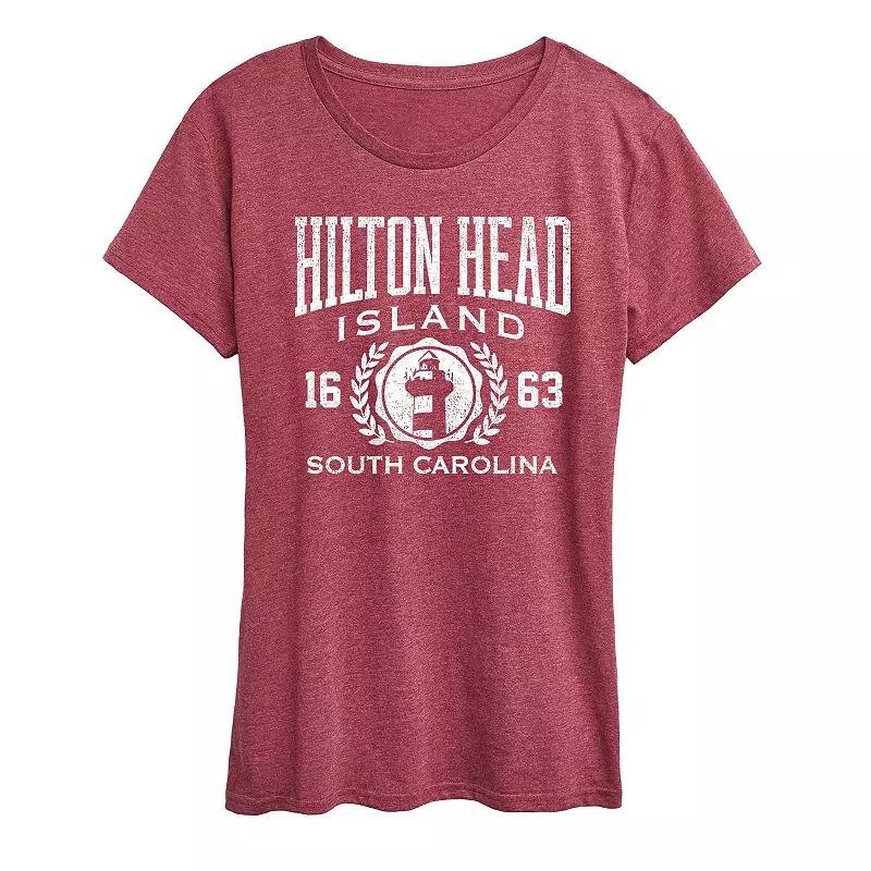 Women's Hilton Head Island Collegiate Graphic Tee,  Product Image