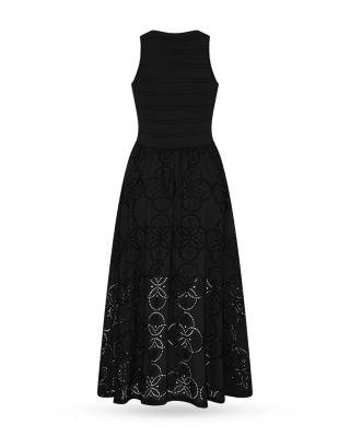 Embroidered Eyelet Dress Product Image