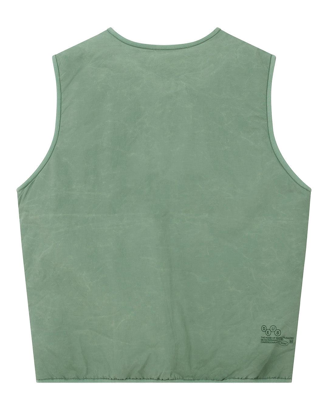 Hiro Padded Vest - Loden Frost Green Product Image
